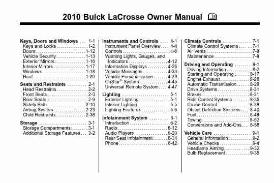 Buick Automobile 2010 Lacrosse-page_pdf